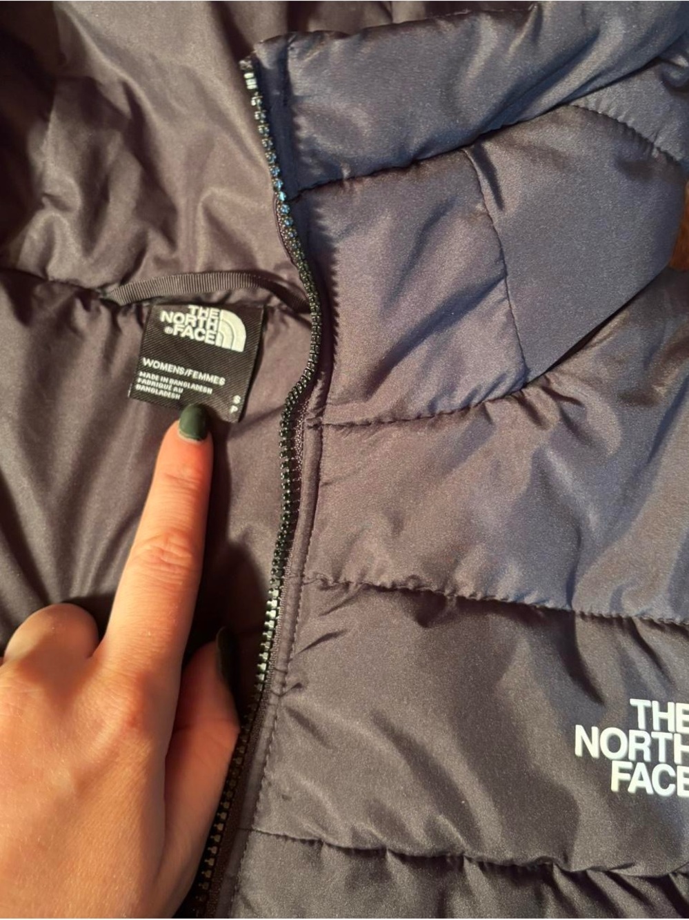 The North Face Women's Black Long Parka Puffer Coat - Picture 2 of 4
